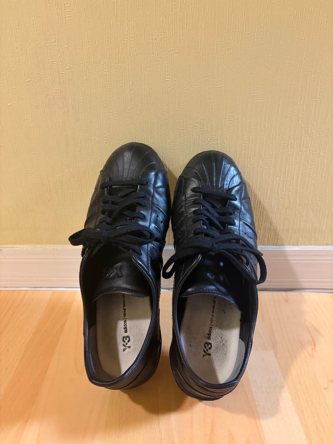 [260] Y-3 슈퍼스타 트리플 블랙 상품이미지2