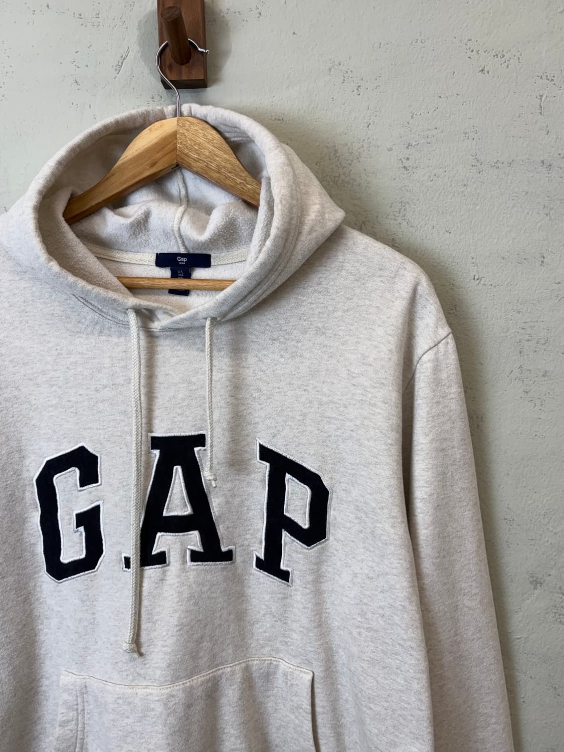 GAP 갭 아이보리 로고 후드티 상품이미지2