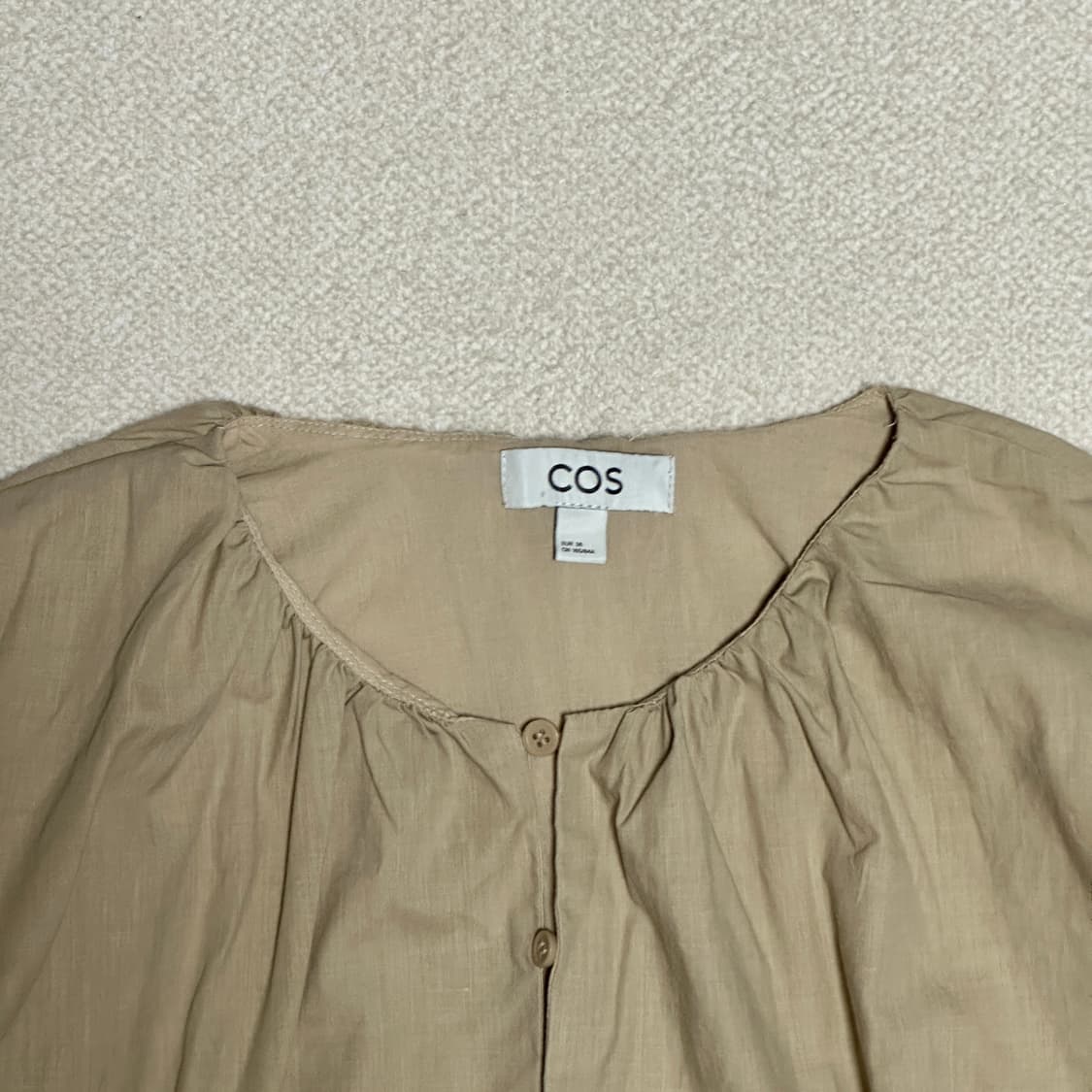 코스 오버사이즈 티어드 드레스 상품이미지5