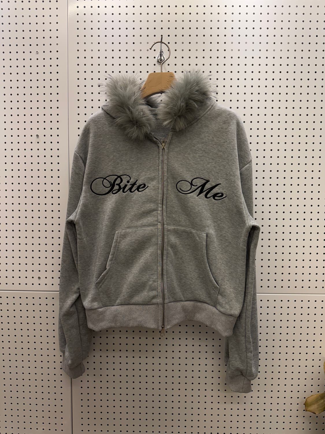 빈티지 레터링 y2k 후드 집업 U162 상품이미지2