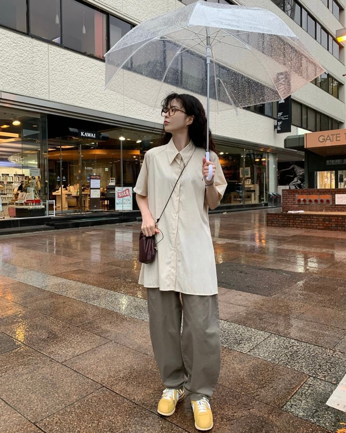 미리내로 르나이 셔츠 원피스_베이지 상품이미지3