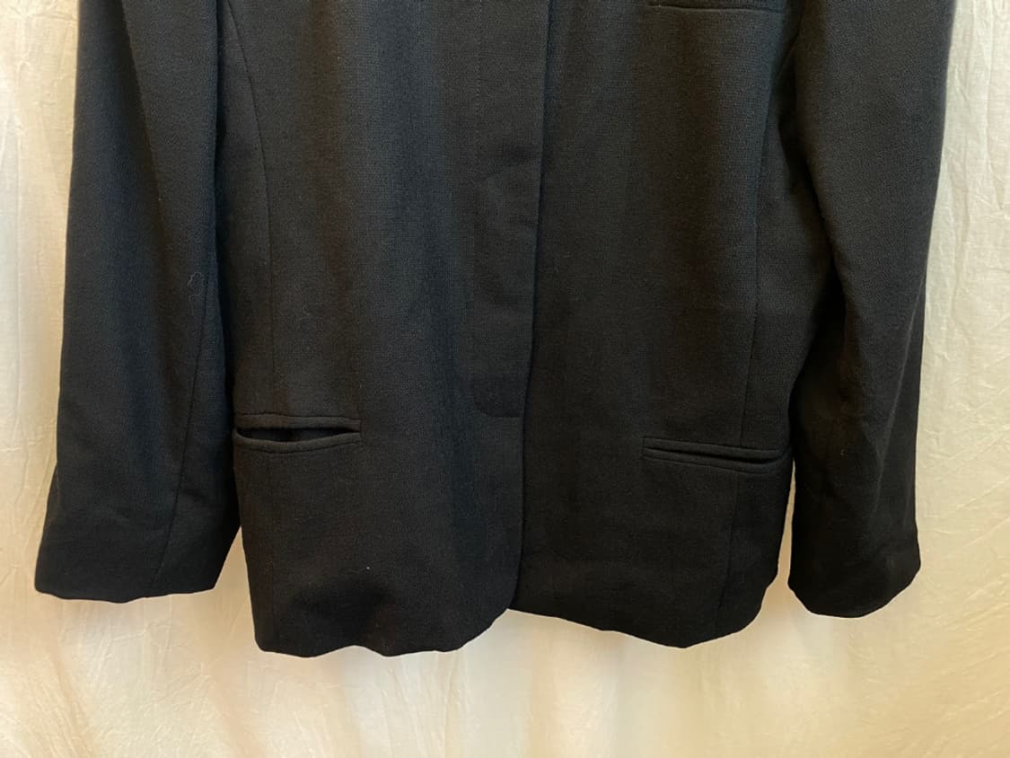 블랙노카라자켓(XL) 상품이미지5