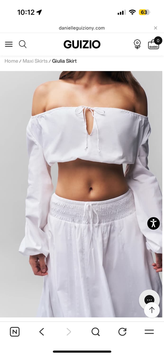 Danielle Guizio Giulia skirt xs 상품이미지2