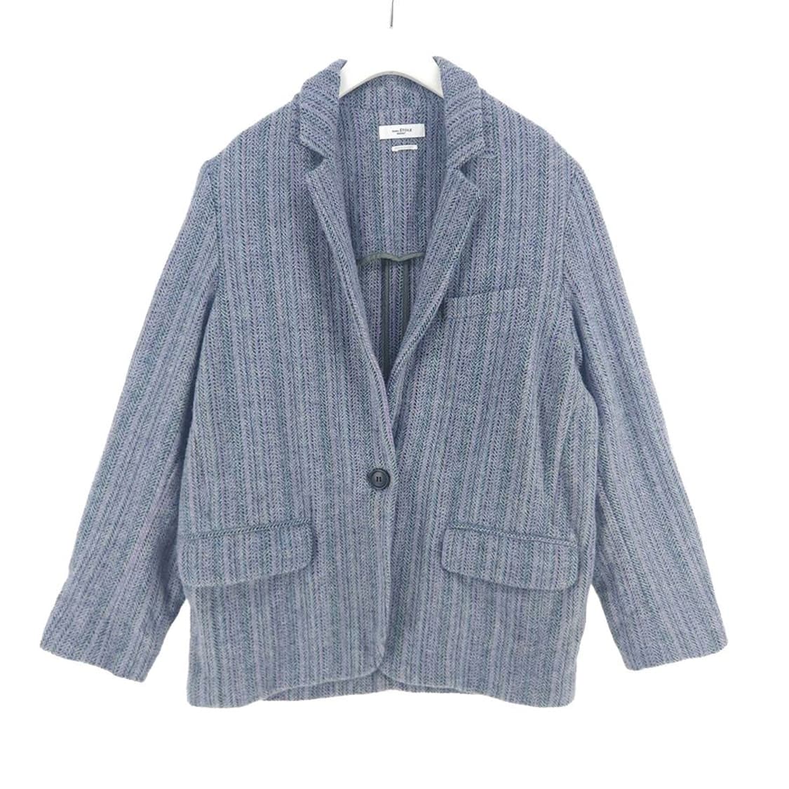 [여40]이자벨마랑 라나울 원버튼 자켓[Y63-136] 상품이미지1