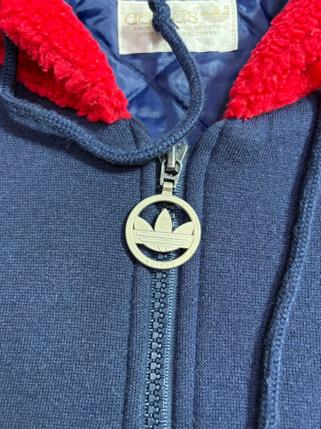 아디다스 90‘s JAPAN 빅로고 후리스 점퍼  상품이미지5