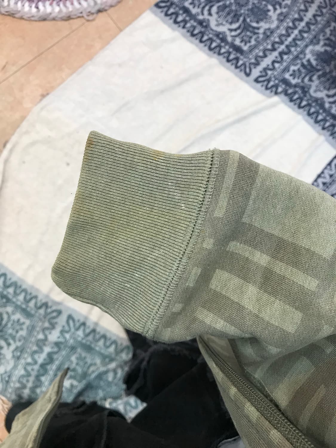 스투시 기모 체크 후드집업  상품이미지10