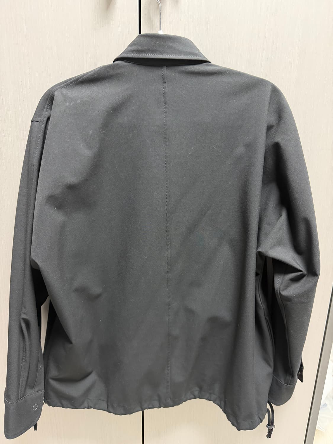 S) 유니클로 X Theory 블랙 셔츠 재킷 상품이미지4