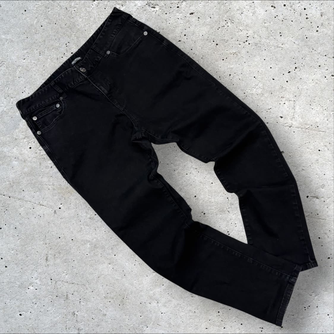 [36] 22s 트루릴리젼 블랙 데님 청바지 B350 상품이미지2