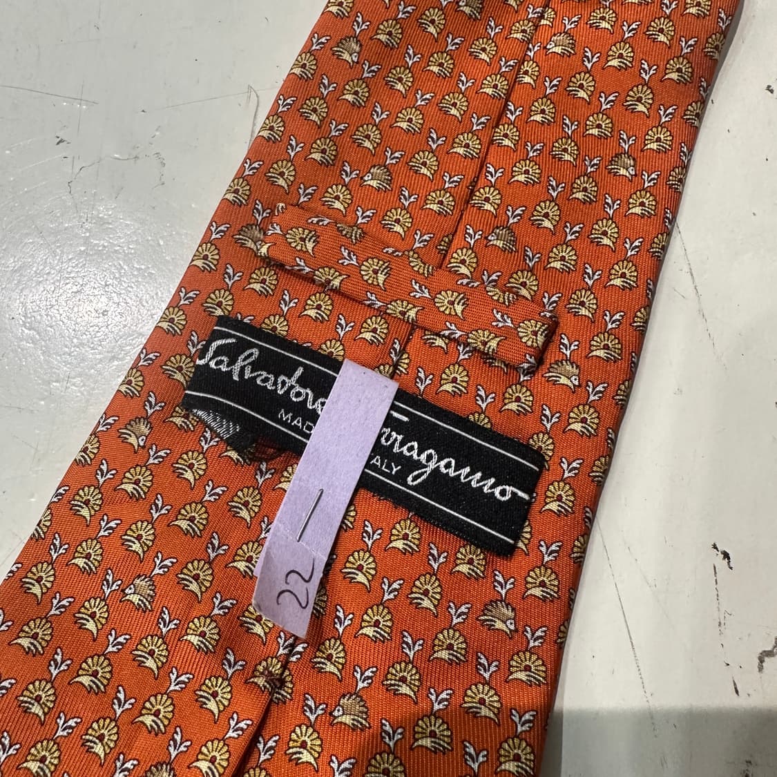 페레가모 넥타이 상품이미지2