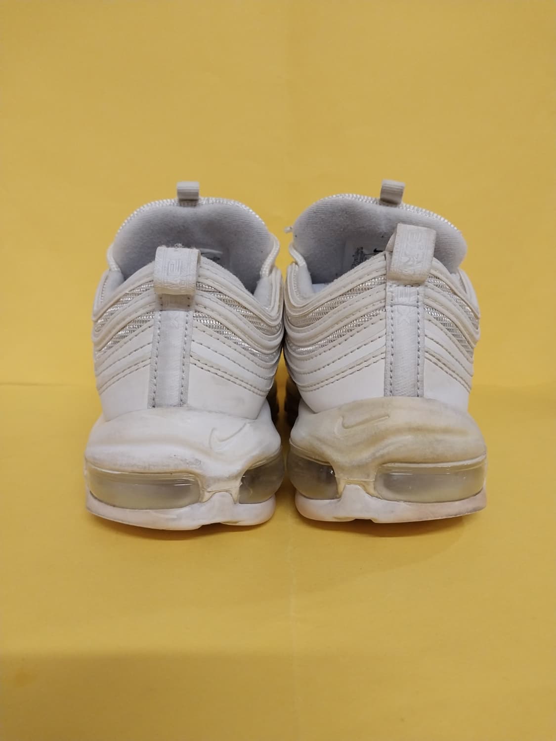 남성 나이키 에어맥스 97 트리플화이트 운동화 (255) 상품이미지4