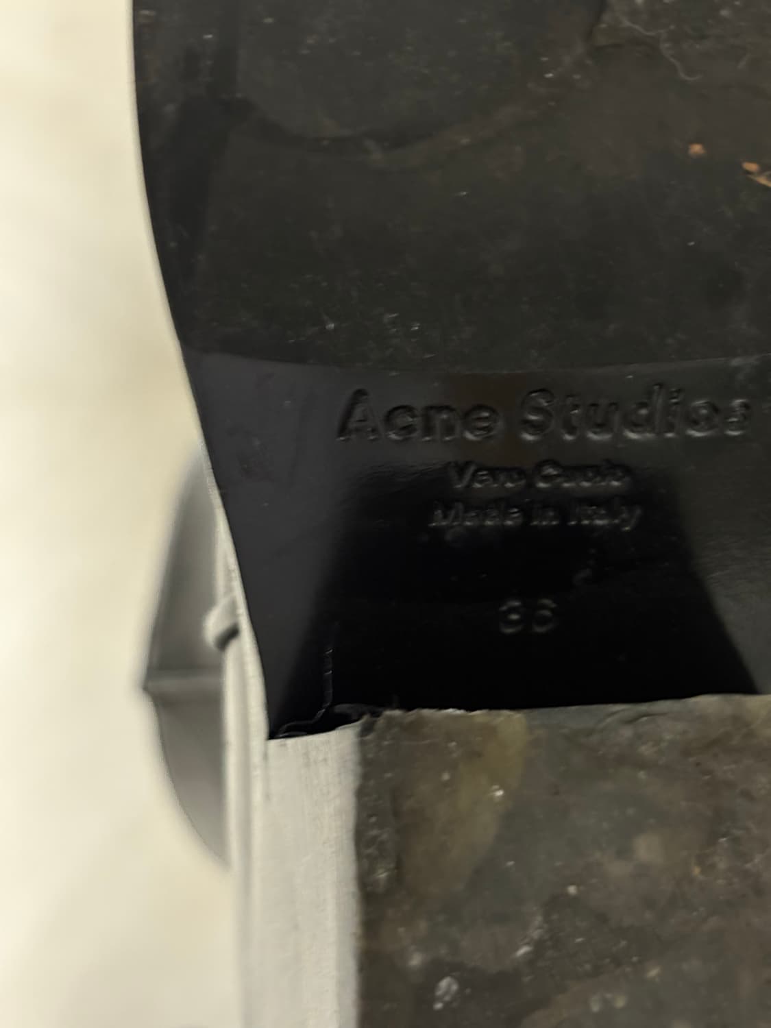 아크네스튜디오 스퀘어토 앵클 부츠 36 / 240 상품이미지6