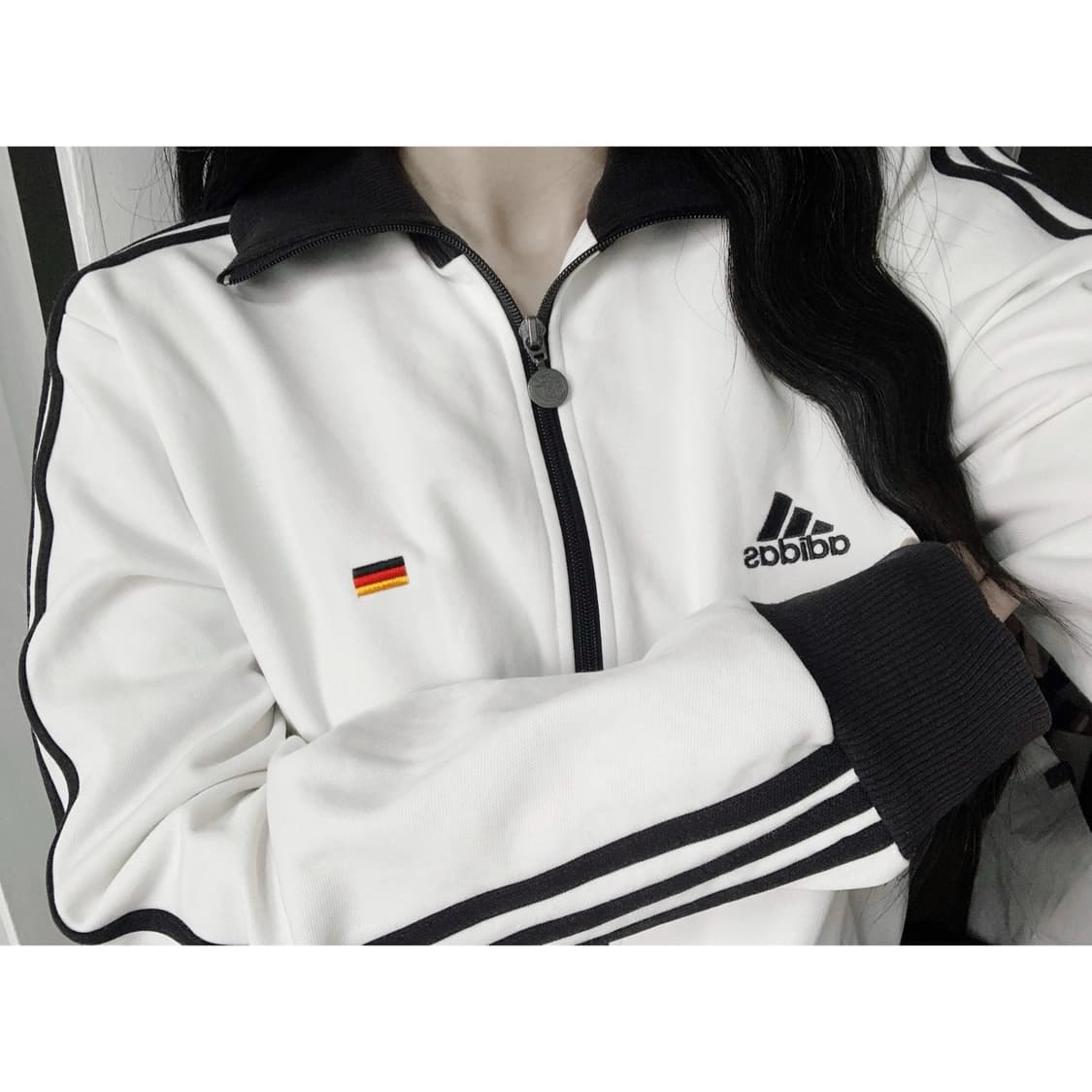 아디다스 독일 축구 져지 집업 트랙탑 상품이미지1