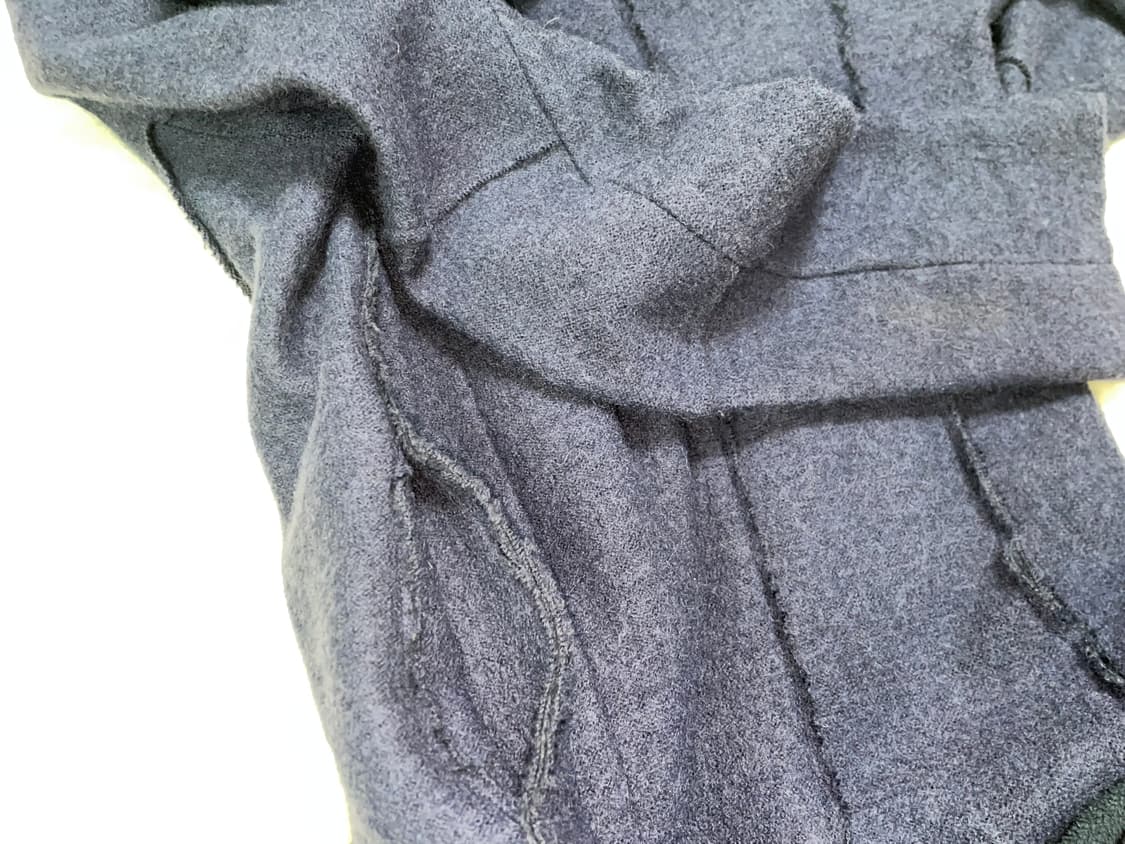 Poppy red drape wool jacket 상품이미지2