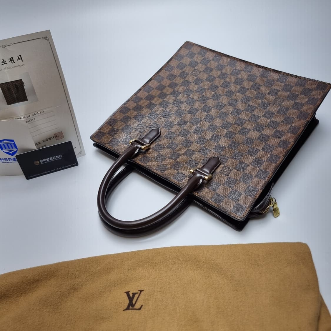 루이비통 다미에 베니스 PM 토트백(최상급, N51145, 정품감정서)  상품이미지6
