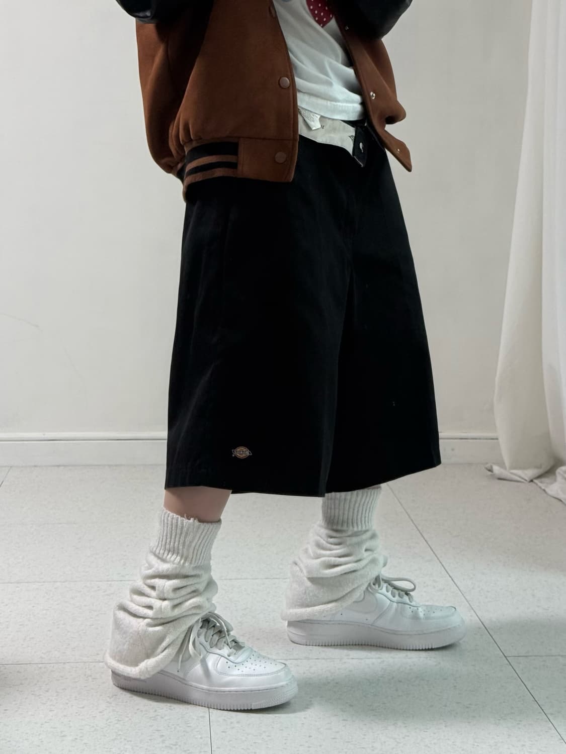 디키즈 블랙 버뮤다 팬츠 상품이미지2