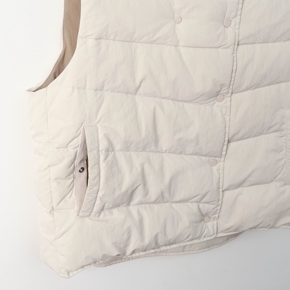 66/시스템 구스다운 패딩 조끼 상품이미지5