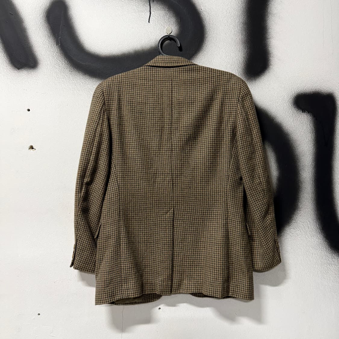 브룩스 브라더스 하운드 투스 체크 울100% 싱글 블레이저 자켓 상품이미지2