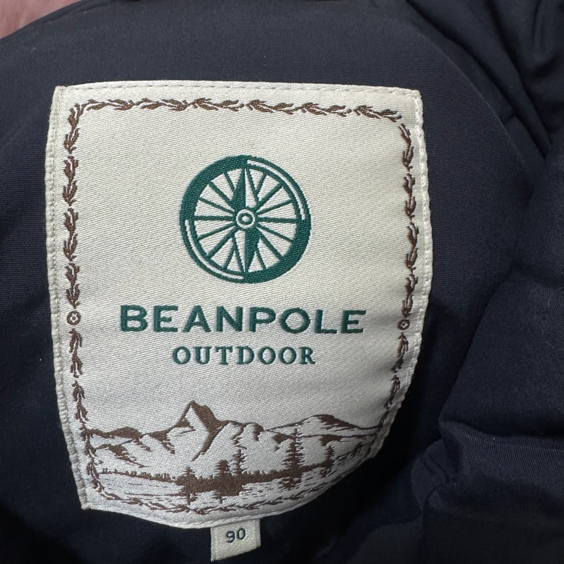 빈폴 아웃도어 덕다운 후드 롱패딩 S/90  상품이미지6