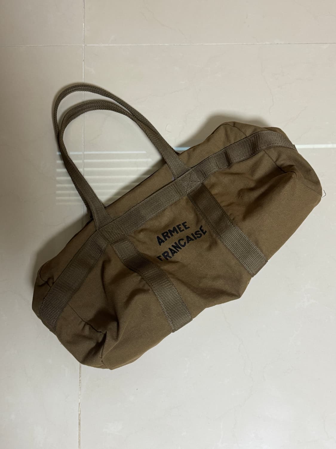 80s french military duffel bag 상품이미지1