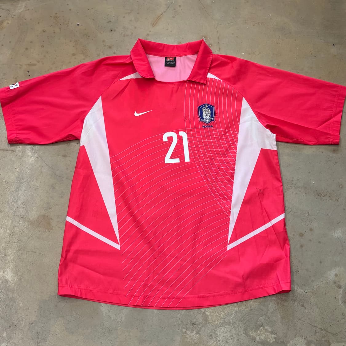 XL 나이키 2002 한일월드컵 No.21 박지성 상품이미지2