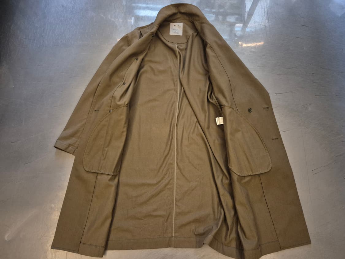 S'YTE Yohji yamamoto 밀리터리 하이넥 코트 상품이미지3