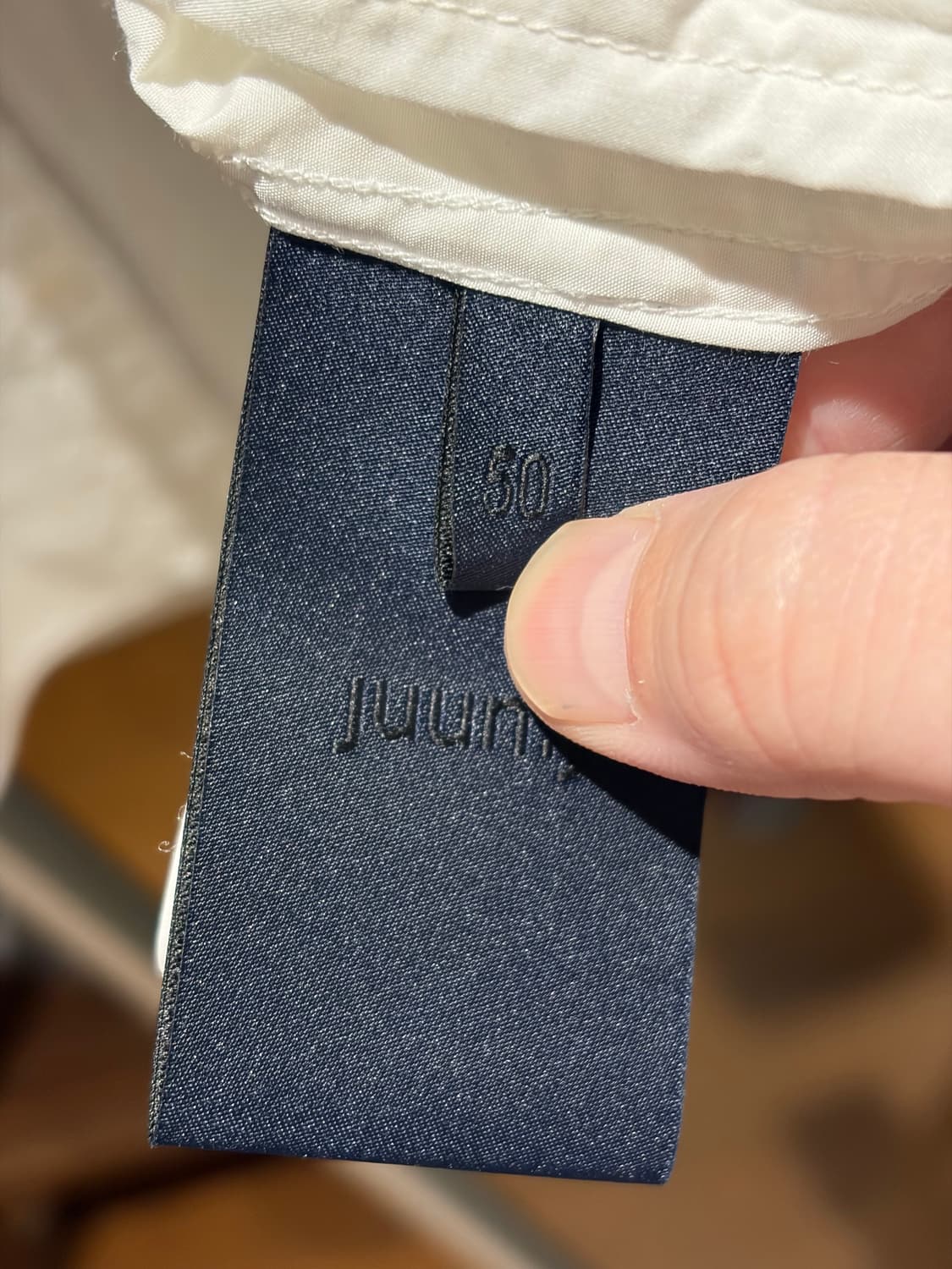 준지 링클 디테일 반팔 셔츠 화이트 50 상품이미지4