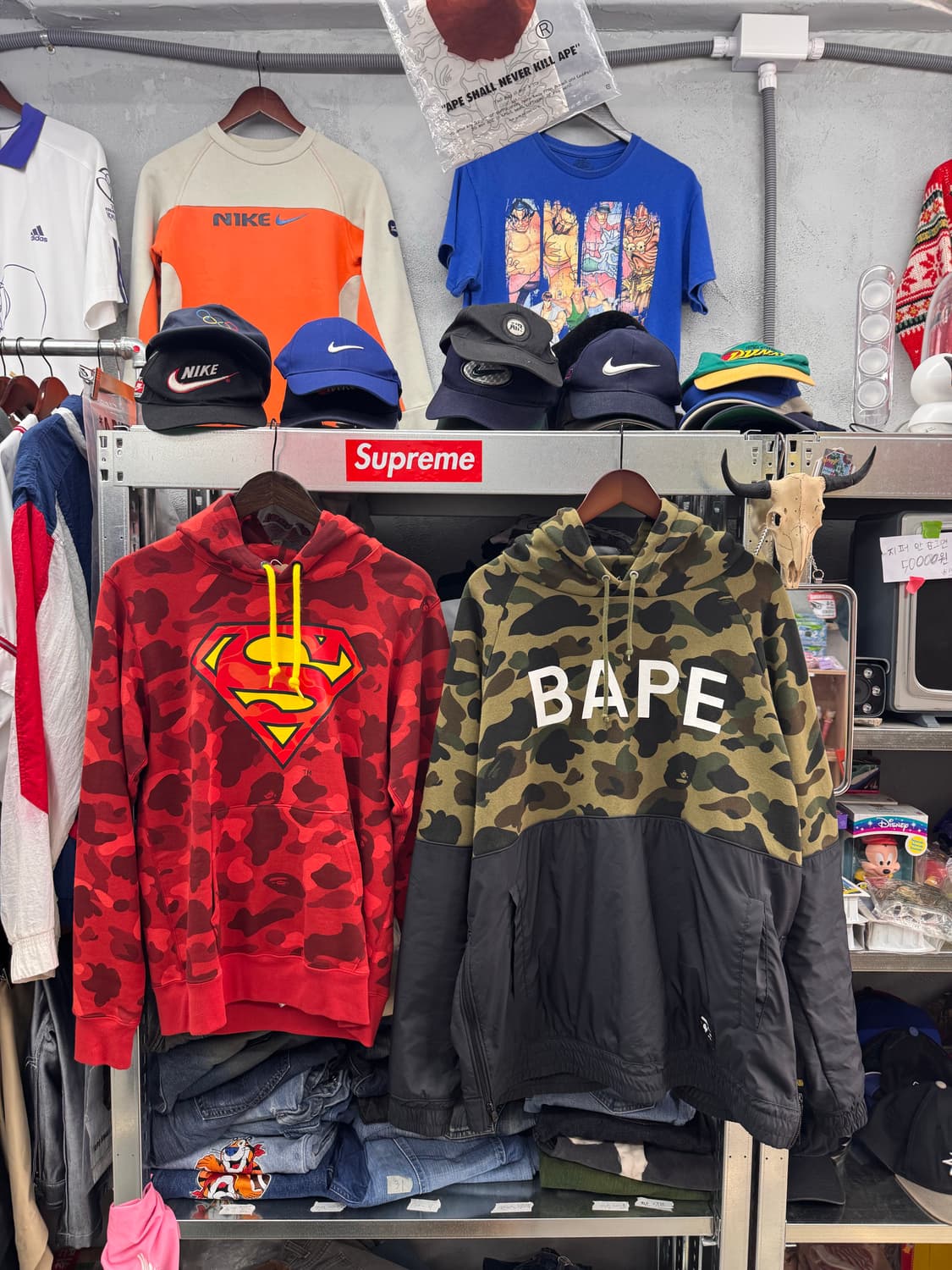 베이프 2개 일괄 커플템 추천!!!! 일본 정품!! 상품이미지1