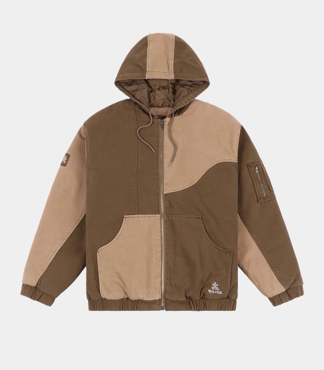 Dime denim hooded bomber 상품이미지4