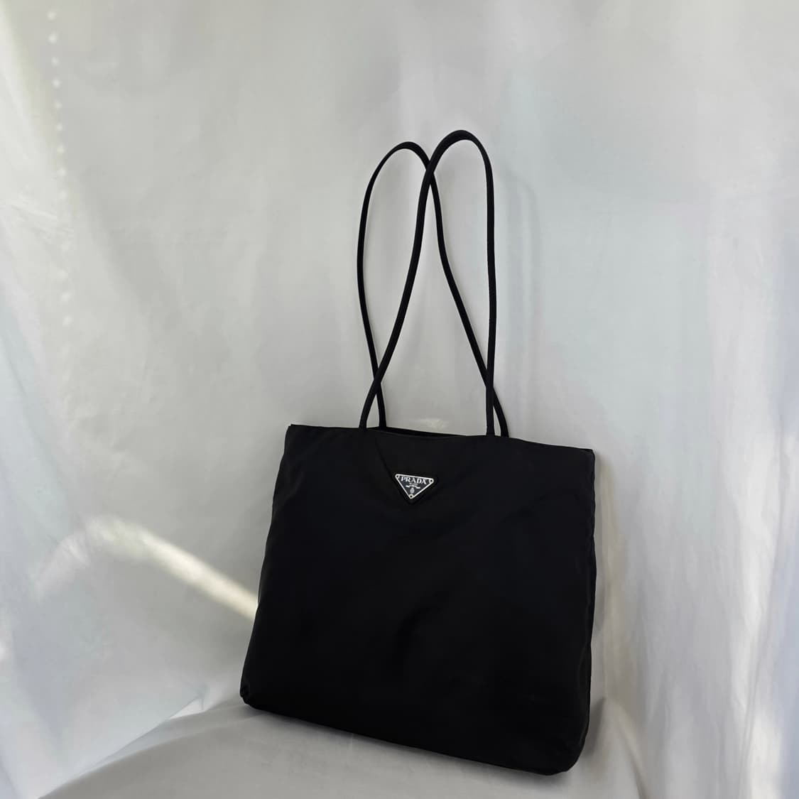 [정품 PRADA] 프라다 포코노 나일론 긴줄 숄더백 쇼퍼백 라지 상품이미지10