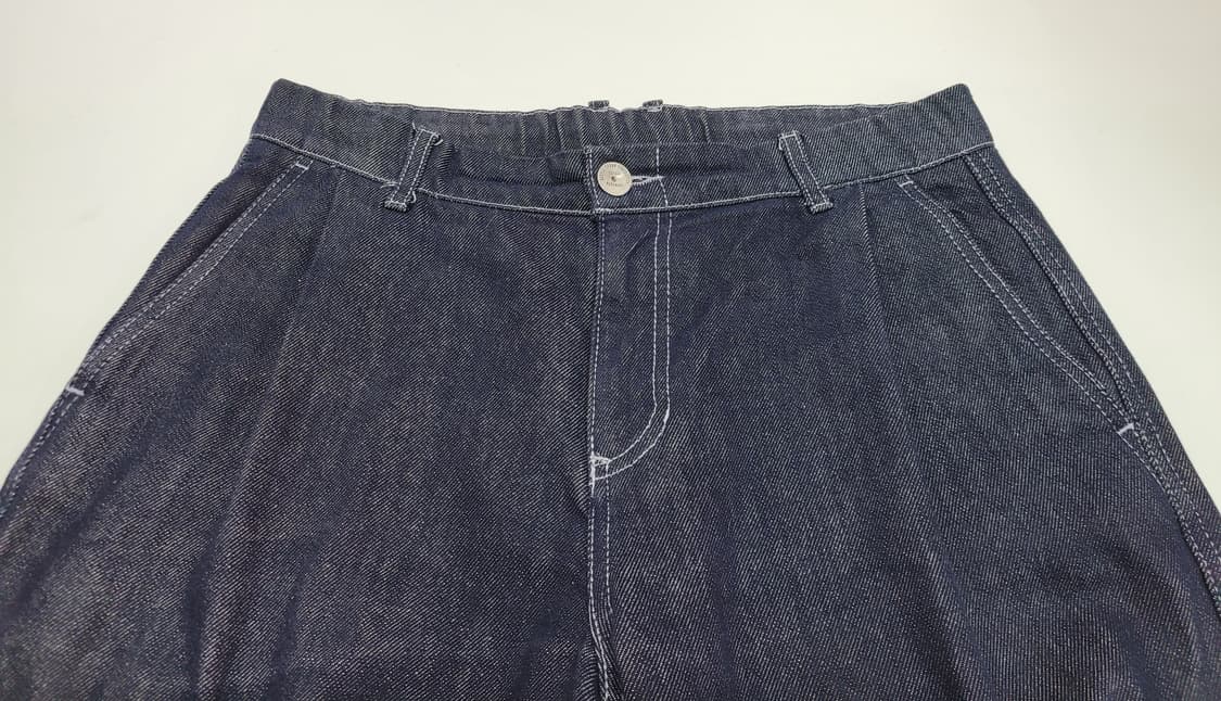 Series 22FW 시리즈 베이직 인디고 와이드 데님 폔츠/ 남 82  상품이미지3