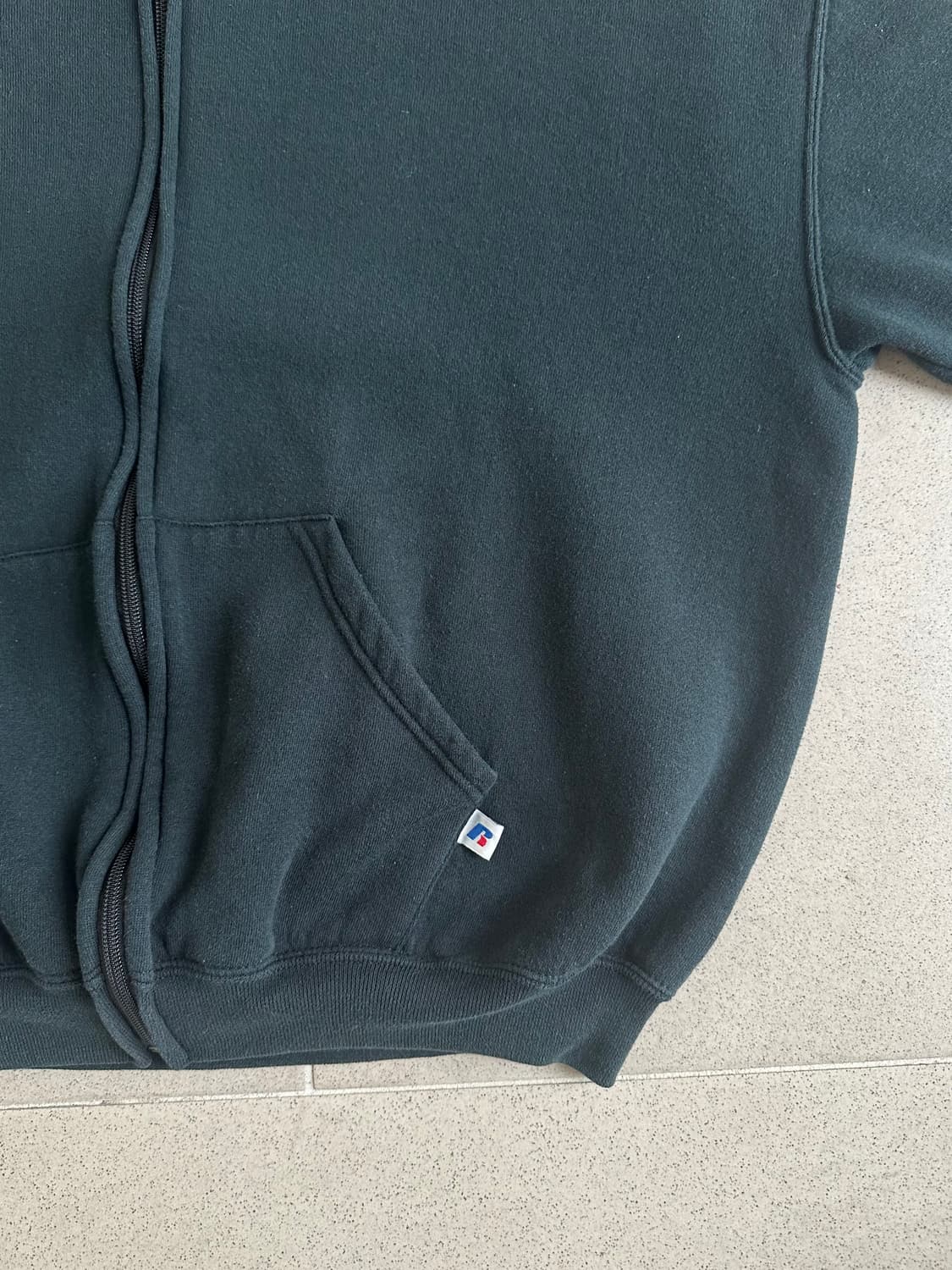 00s 빈티지 러셀 후드집업 XL 상품이미지4