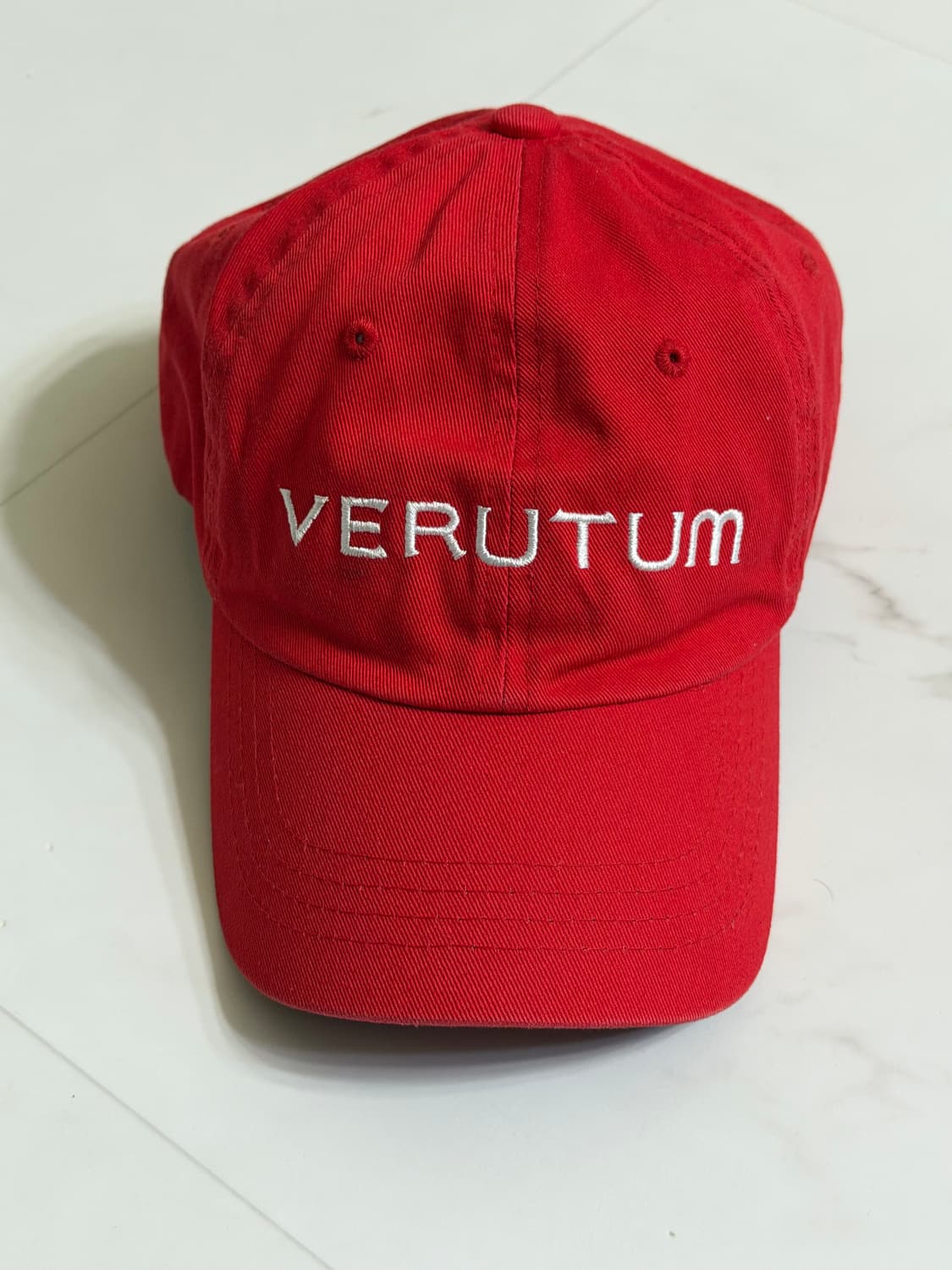 베루툼 레드 볼캡 상품이미지1
