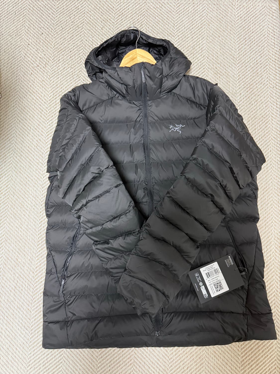 [XL]아크테릭스 세륨 후디(블랙) 상품이미지2