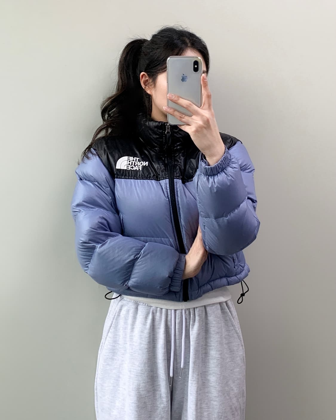 노스페이스 눕시 숏 패딩 상품이미지2