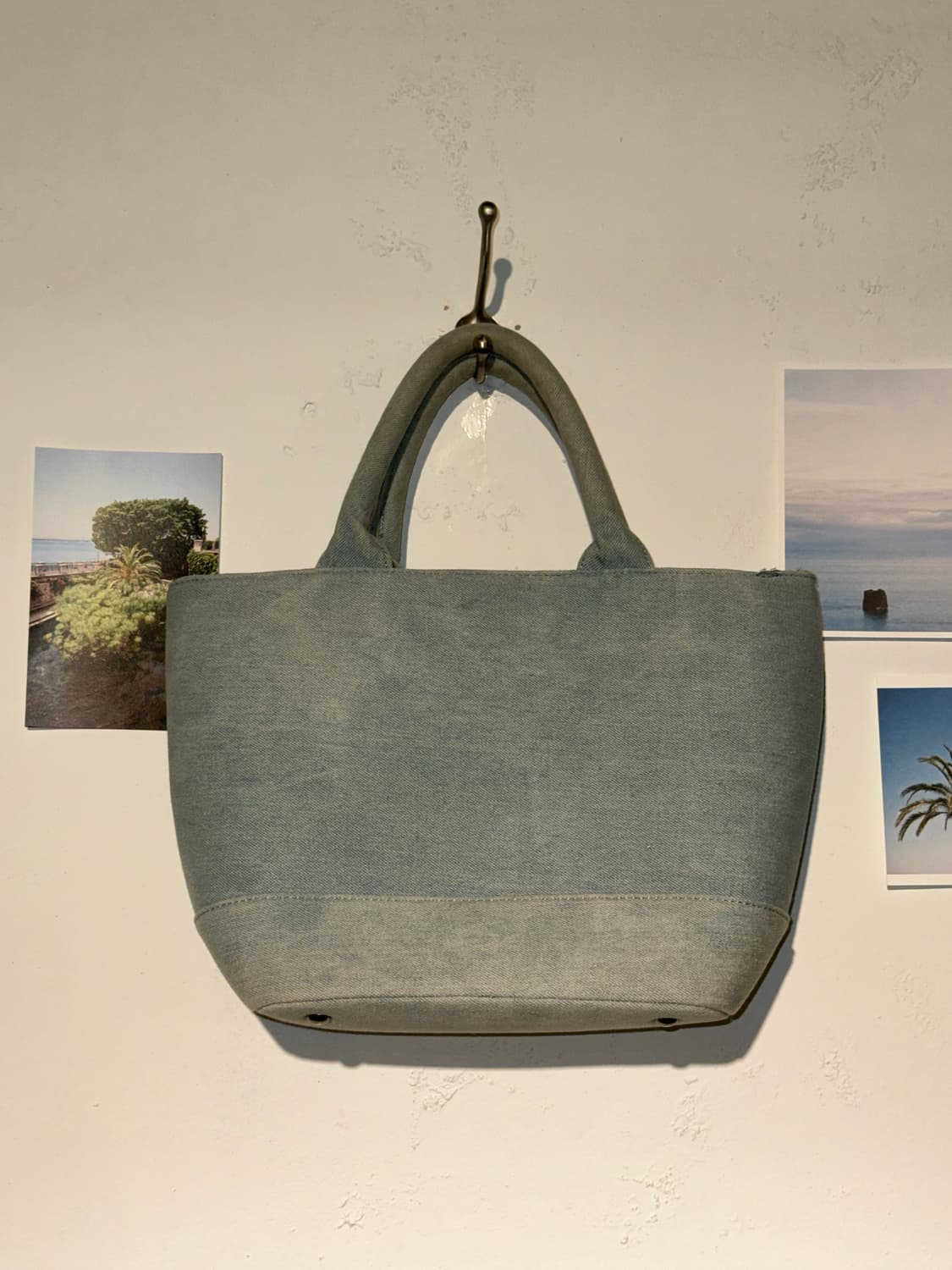 hydrogen 데님 토트백 상품이미지6