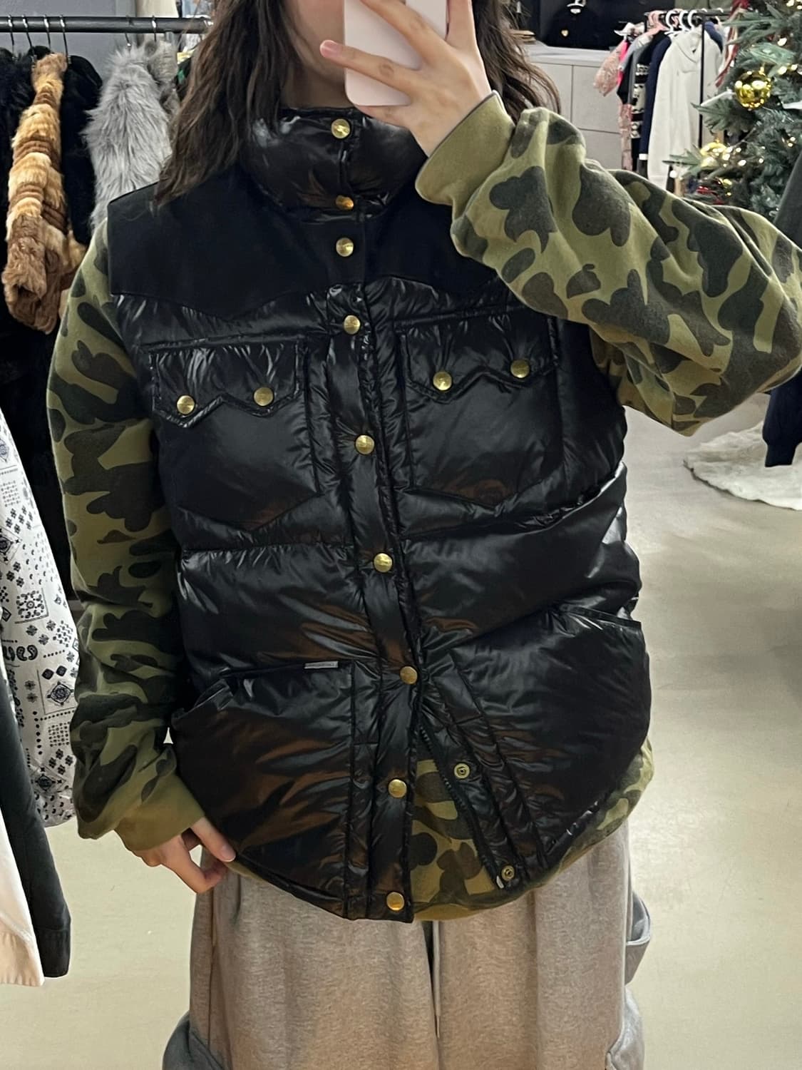 칼하트 패딩 조끼 상품이미지1