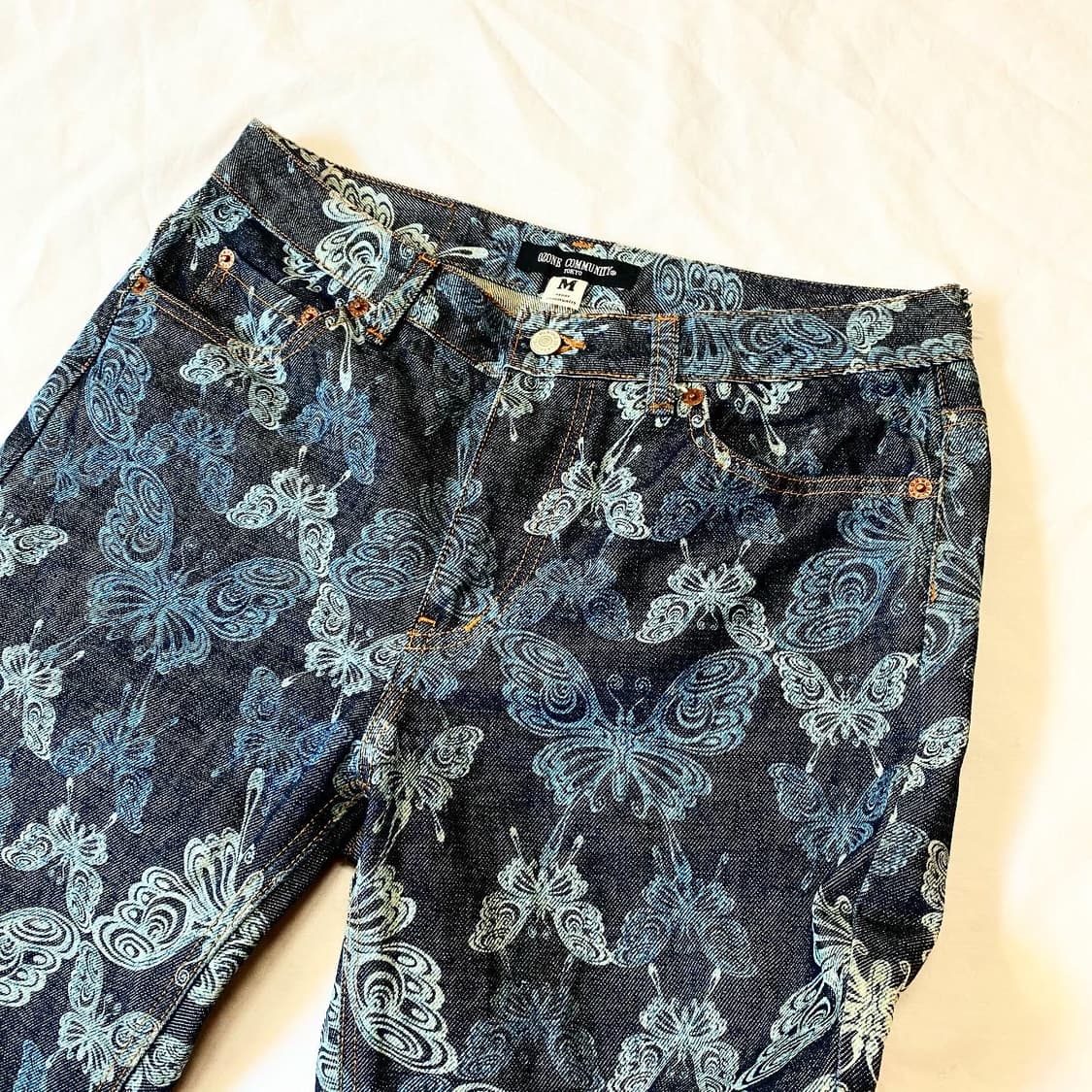 오존 커뮤니티(히스테릭 글래머) - 나비 패턴 팬츠 상품이미지3