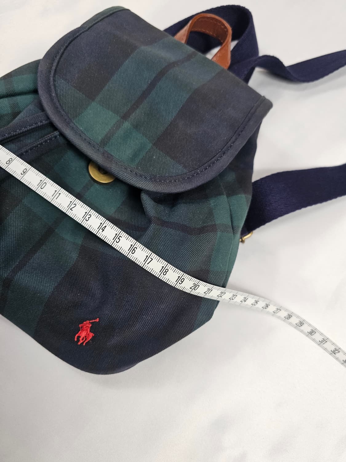 폴로타탄체크백팩 상품이미지7