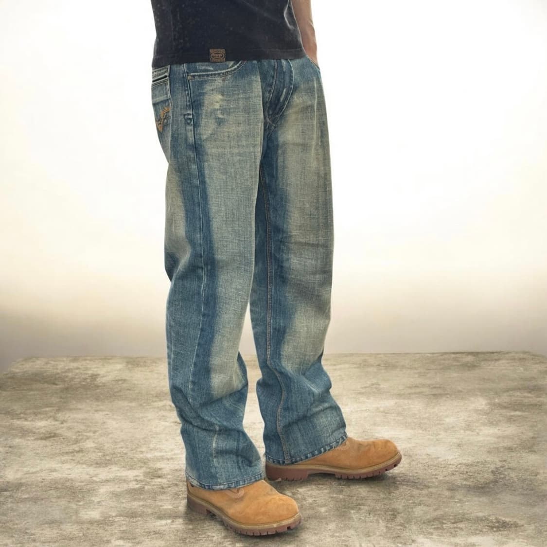 디젤 워싱 데님팬츠 상품이미지2