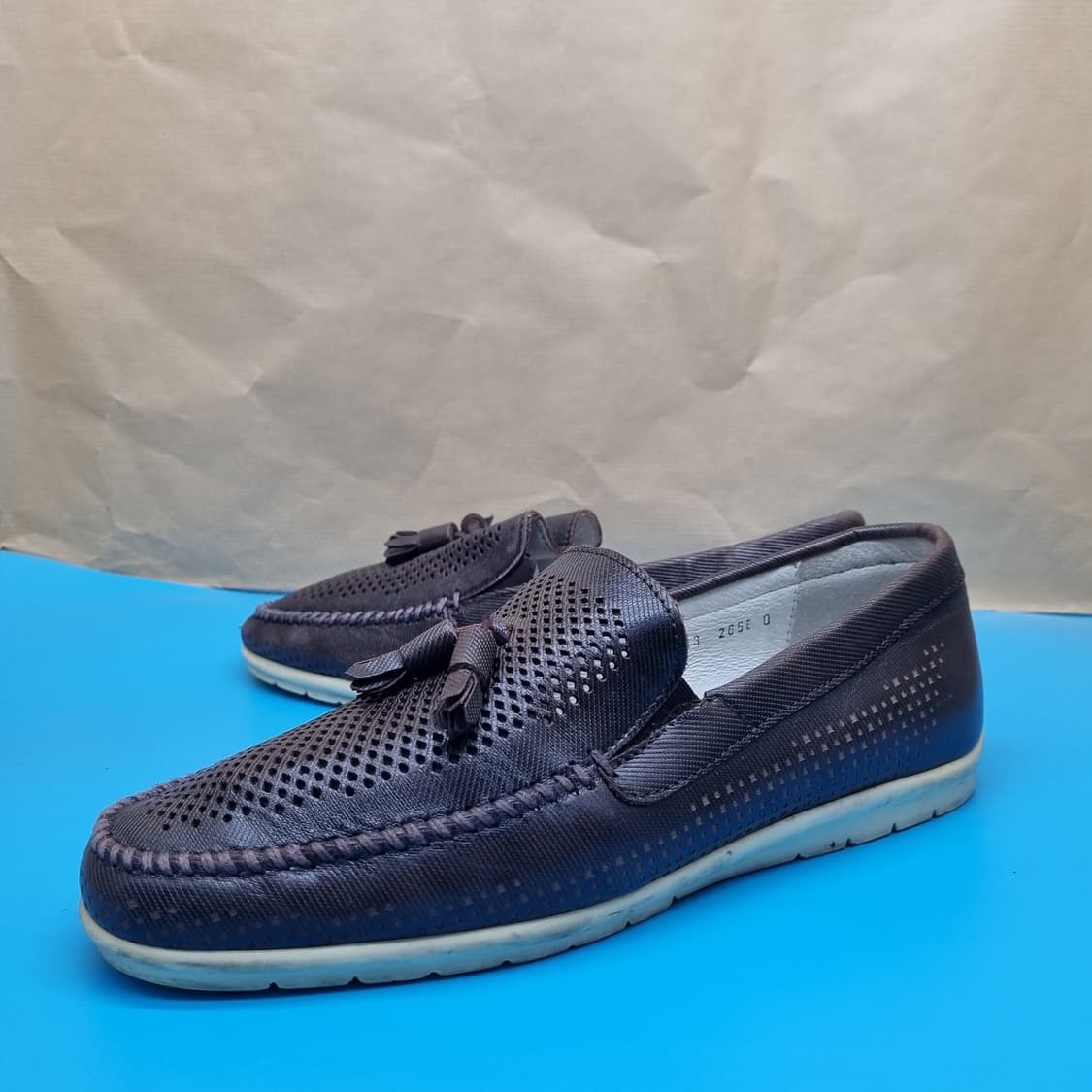 미소페 펀칭 남성테슬로퍼 실사이즈275 상품이미지1