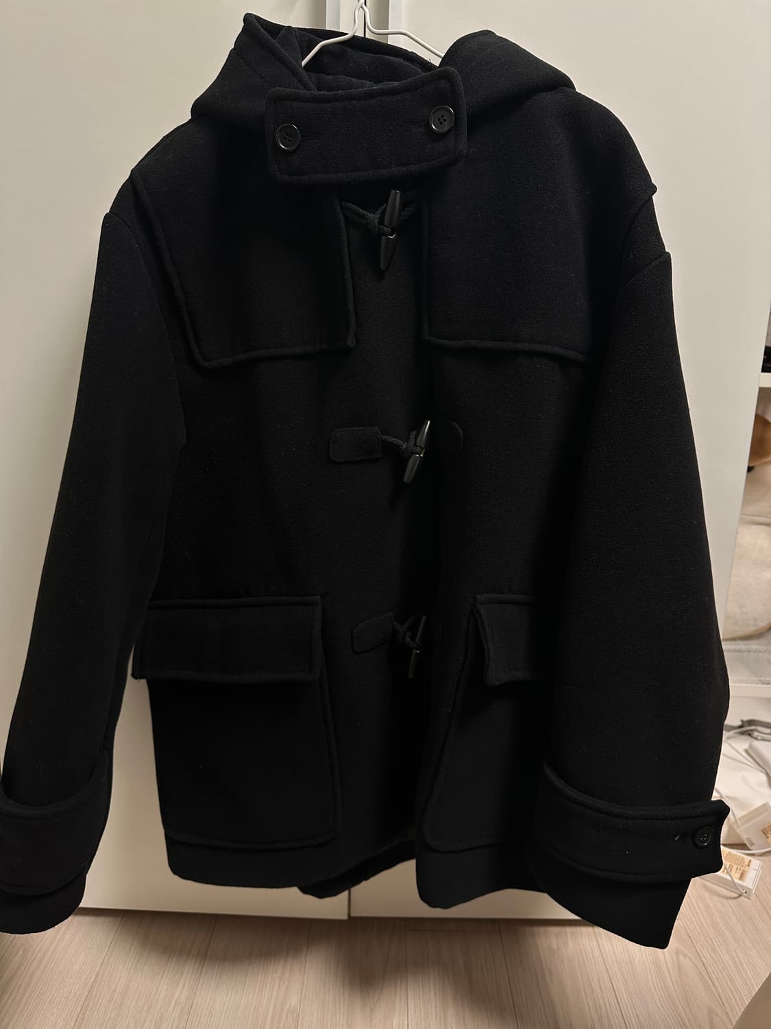 파르티멘토 떡볶이 코트 블랙 상품이미지2