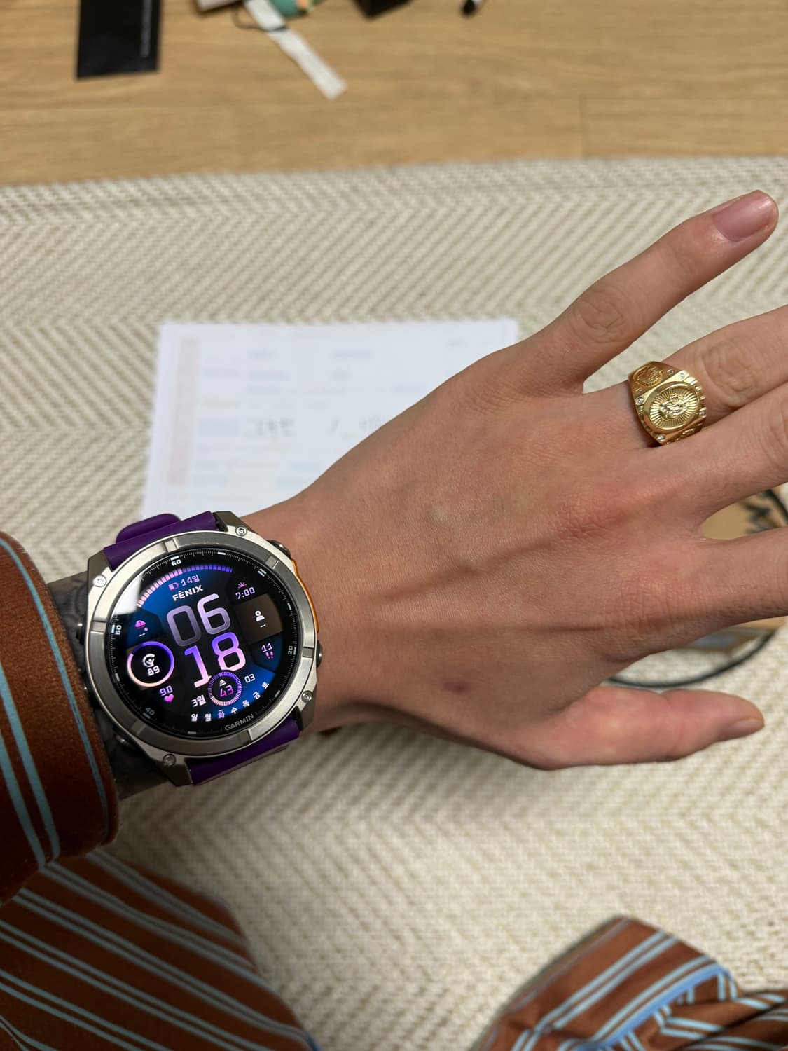 가민 피닉스 8 51mm 아몰레드 리퍼 새상품급 상품이미지6