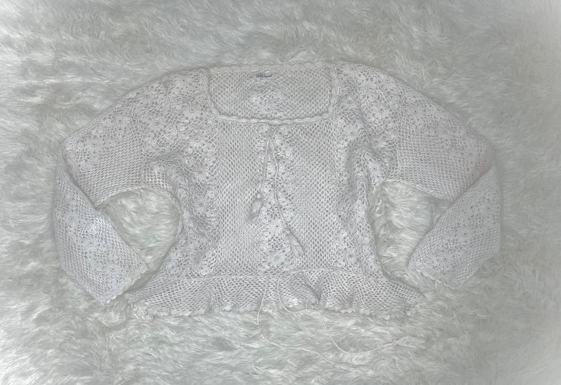 크로쉐 니트 상품이미지2