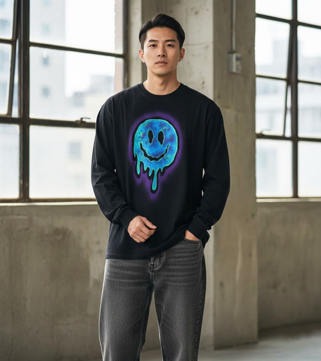 BOWWOW - SMILEY LONG SLEEVE 상품이미지2