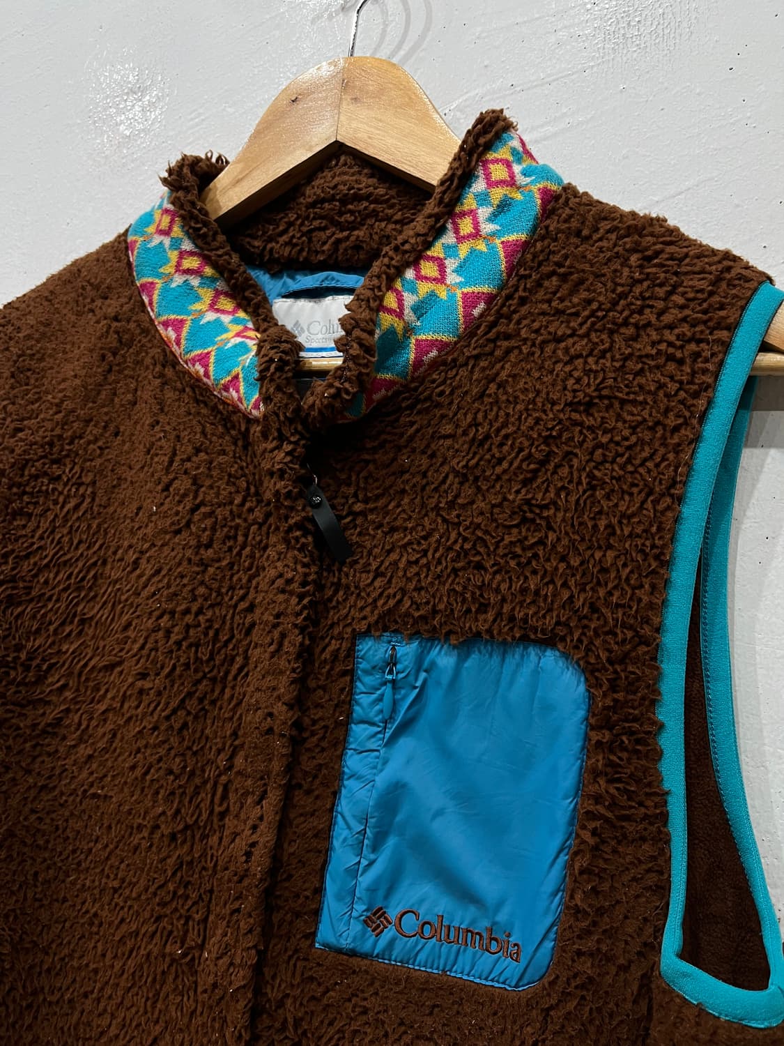 COLUMBIA 콜롬비아 에스닉 쉐르파 플리스 베스트 우먼즈 상품이미지2