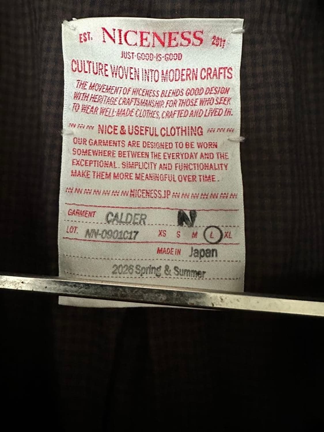 26ss CALDER ROVER COAT 상품이미지3