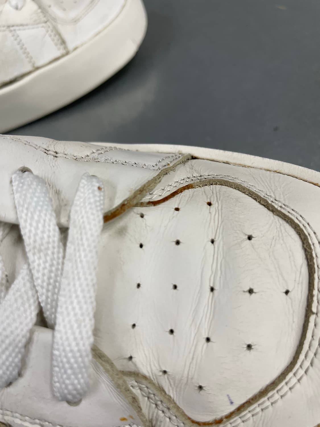 골든구스 스타단 화이트 레더 EU42 상품이미지8