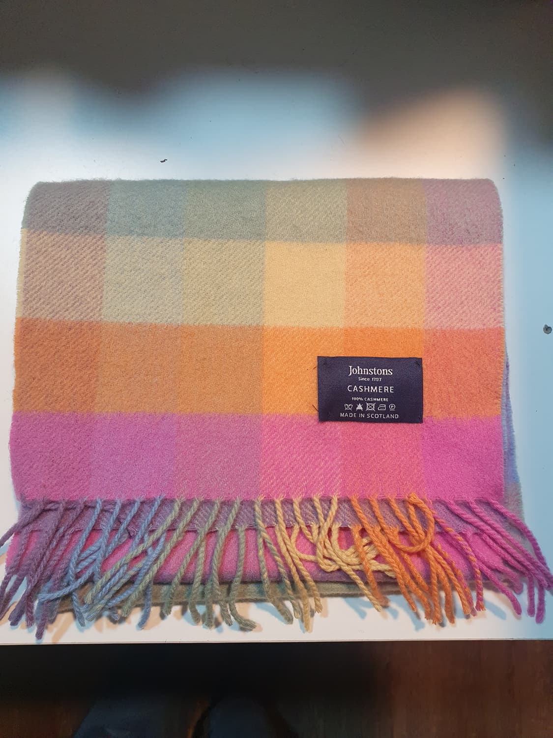 존스톤 캐시미어 머플러 상품이미지1