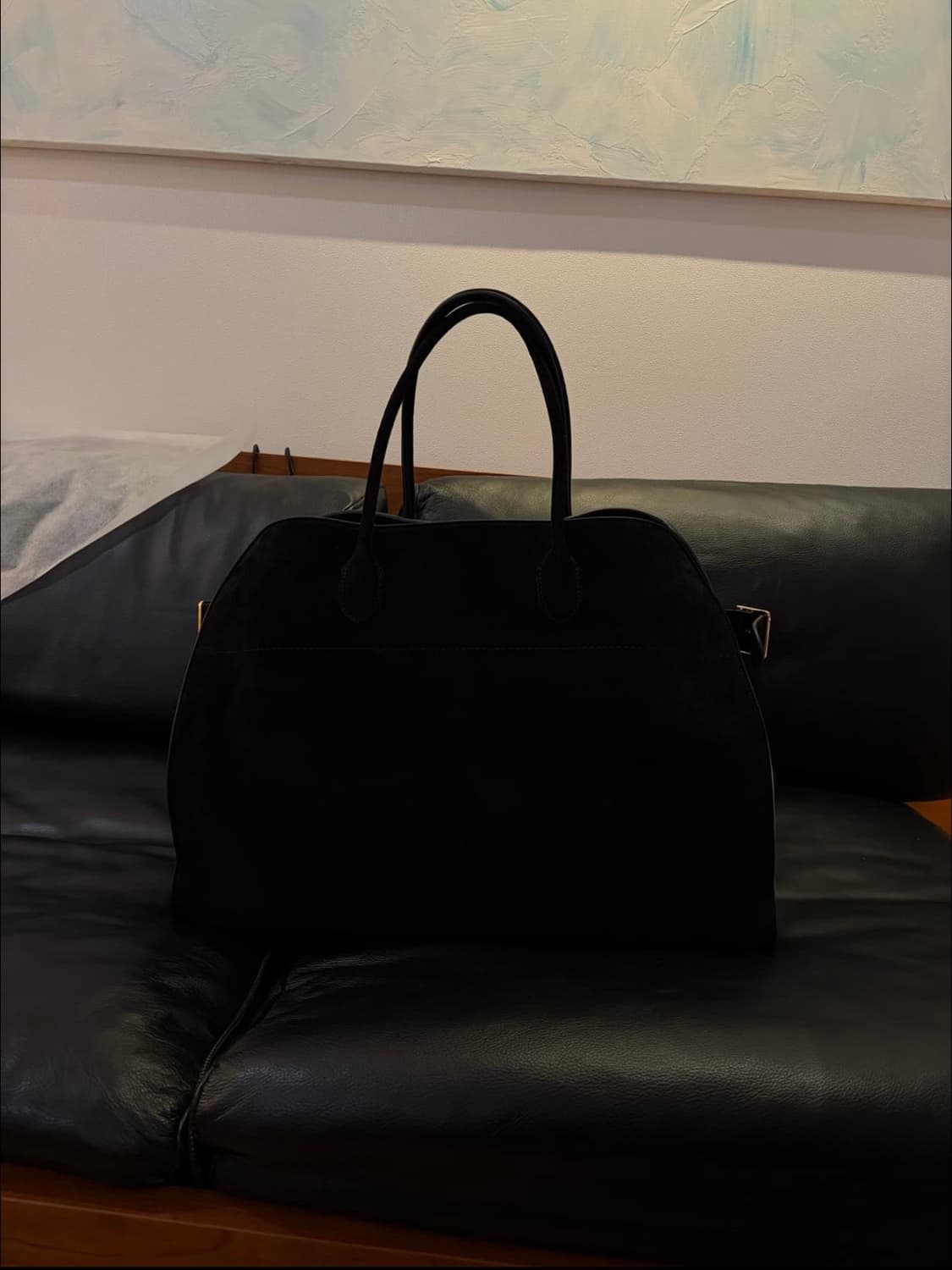 더로우 마고백 17 블랙스웨이드 새제품 상품이미지2