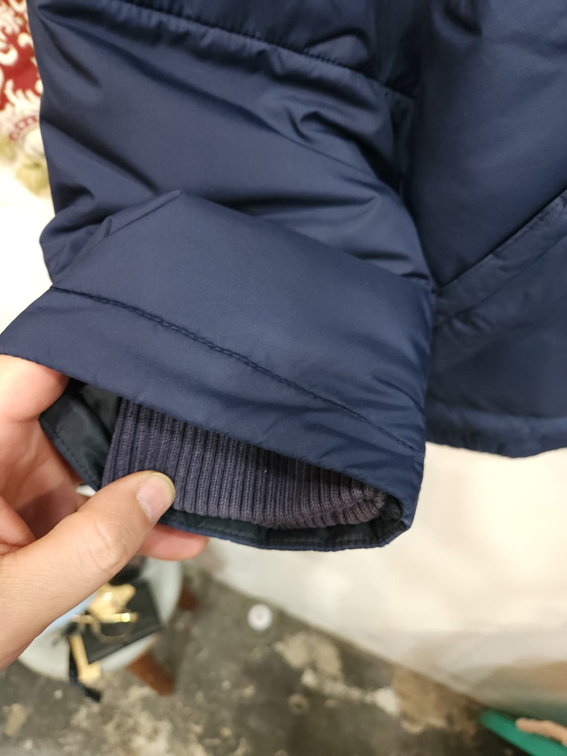 폴로 랄프로렌 네이비 오리털 숏 패딩점퍼

 상품이미지7